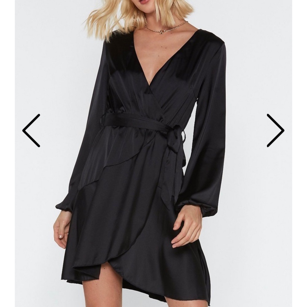 Black evening dress
